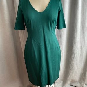 Halogen Seamed Ponte Sheath Dress